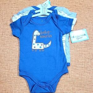 NWT 3pc kids Onesies Set 3-6months